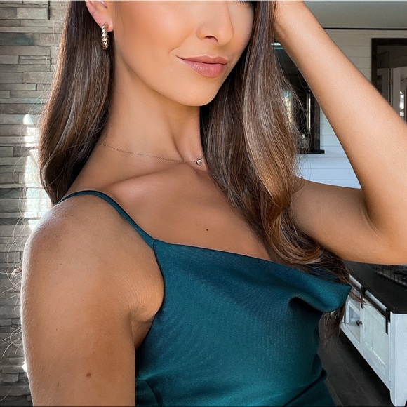 Emerald Green Dress - Picture 4 of 4